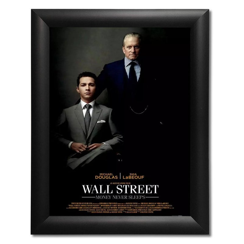 HAITIAN Black color Snap Picture Poster Frame Wall Mounting, 8.5 x 11 Inch Size Front Loading, 1" Aluminium Profile,0.07 inch thickness of Hard plastic back panel. - Image 1